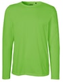 Heren T-shirt Neutral Long Sleeve Lime